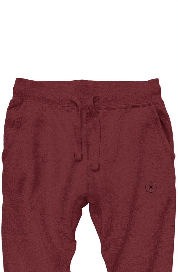 The Stamp of Xcellence Premium Maroon Joggers - Xcellence Sportswear