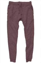 Load image into Gallery viewer, The Stamp of Xcellence Premium Heather Wine Joggers - Xcellence Sportswear