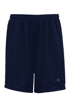 Load image into Gallery viewer, The Stamp of Xcellence Classic Mesh Shorts - Navy Blue