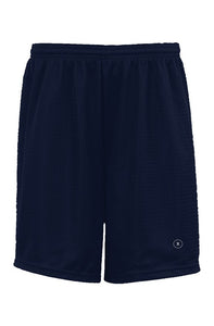 The Stamp of Xcellence Classic Mesh Shorts - Navy Blue