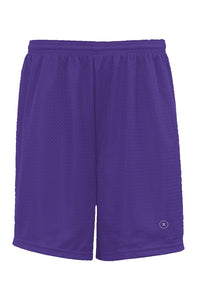 The Stamp of Xcellence Classic Mesh Shorts - Purple