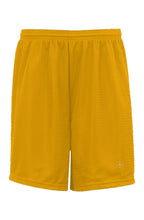 Load image into Gallery viewer, The Stamp of Xcellence Classic Mesh Shorts - Gold