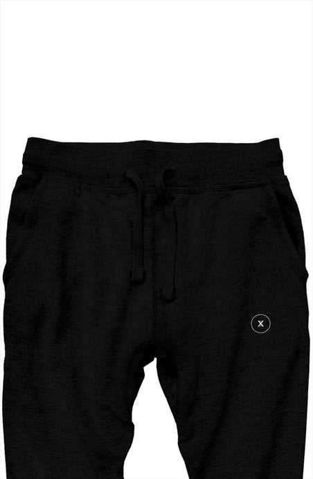 The Stamp of Xcellence Premium Black Joggers - Xcellence Sportswear